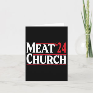 Meat Church 24 Bbq  Card