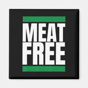 Meat Free Vegan Bodybuilding Vegan Straight Edge 1 Magnet