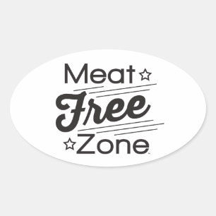 Meat Free Zone Sticker