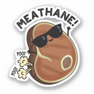 Meat-hane Funny Farting Meat Pun