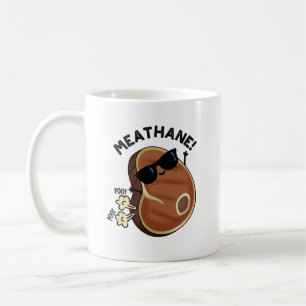 Meat-hane Funny Farting Meat Pun Coffee Mug