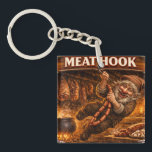Meat Hook Icelandic Yule Lad Key Ring<br><div class="desc">Meat Hook Icelandic Yule Lad keychain</div>