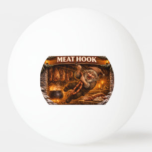 Meat Hook Icelandic Yule Lad Ping Pong Ball