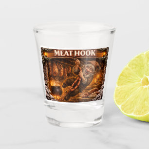 Meat Hook Icelandic Yule Lad Shot Glass
