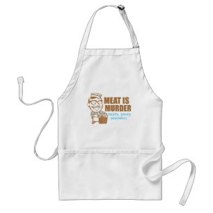 Meat Is Murder Standard Apron