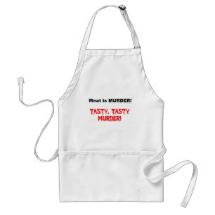 Meat is Murder Standard Apron
