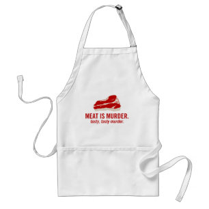 Meat is Murder, Tasty Murder Standard Apron