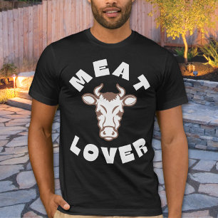 Meat Lover Carnivore Cow Head Unisex T-Shirt
