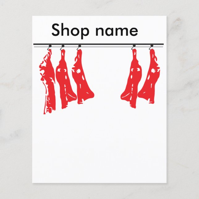 meat market flyer (Front)