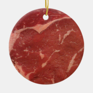 Meat Texture Ceramic Tree Decoration