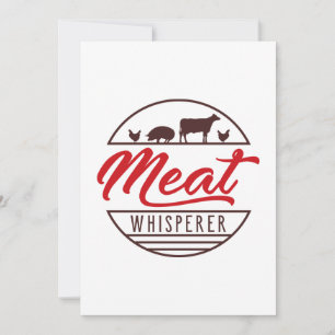 Meat Whisperer Thank You Card