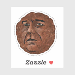 Meatball RonSticker
