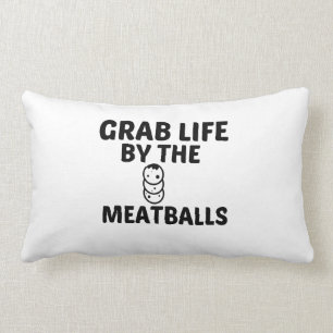 MEATBALLS GRAB LIFE LUMBAR CUSHION