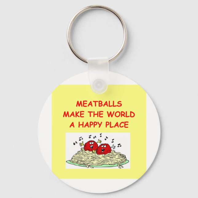 meatballs key ring (Front)
