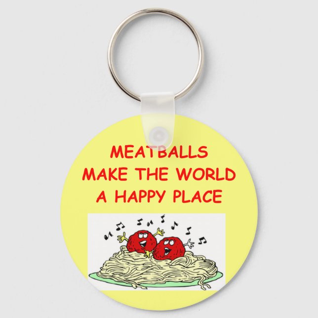 meatballs key ring (Front)