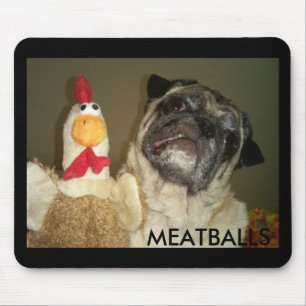 MEATBALLS MOUSE PAD