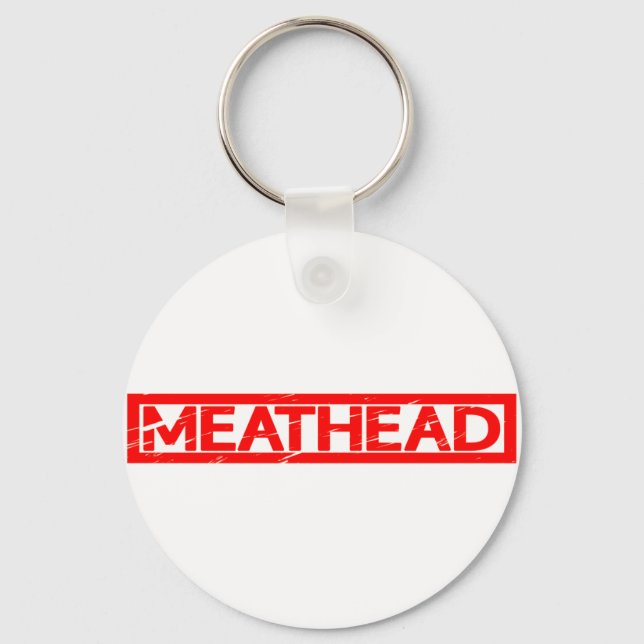 Meathead Stamp Key Ring (Front)