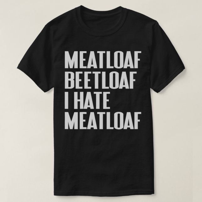Meatloaf Beetloaf Funny Christmas Gift  T-Shirt (Design Front)