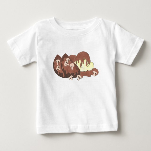 Meatloaf Meat Loaf w/ Potatoes Mushroom Gravy Food Baby T-Shirt (Front)
