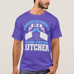 Meatman Grandpa Butcher Shop Meat Market Grandfath T-Shirt