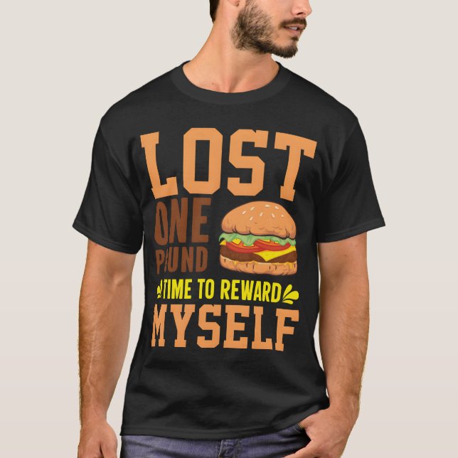 Meaty Burger Food Lovers Food Lifestyle Gifts Idea T-Shirt (Front)