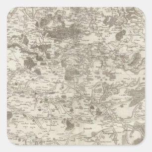 Meaux Square Sticker