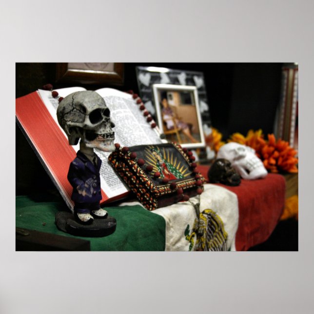 MECA's 2008 Day of The Dead Festival Poster (Front)