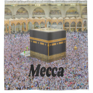 Mecca Saudi Arabia Islam’s holiest city, Kaaba Shower Curtain