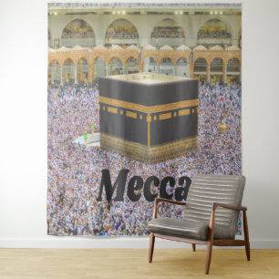Mecca Saudi Arabia Islam’s holiest city, Kaaba Tapestry