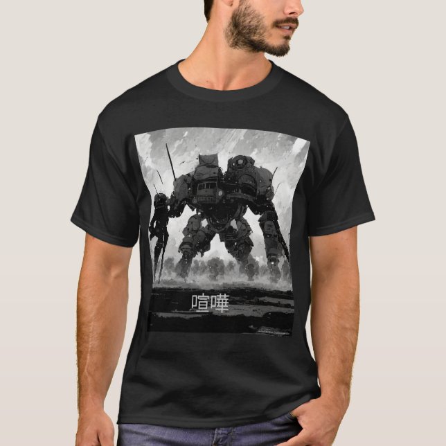 Mech Warrior Aftermath T-Shirt (Front)