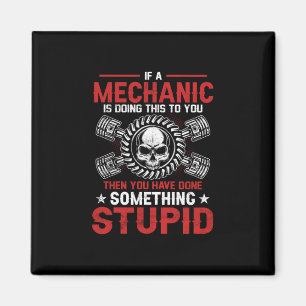 Mechanic Art A Mechanic Is Doing Magnet
