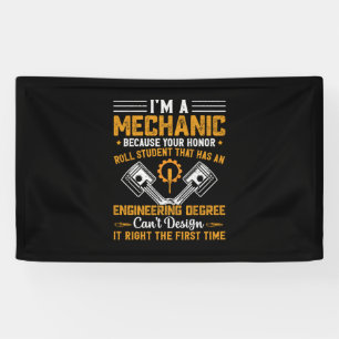 Mechanic Art I Am A Mechanic Banner