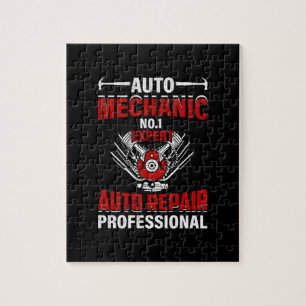 Mechanic Auto Mechanic No 1 Expert Jigsaw Puzzle