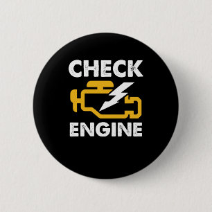 Mechanic Auto Repair Machines Cars Vehicles Gift C 6 Cm Round Badge