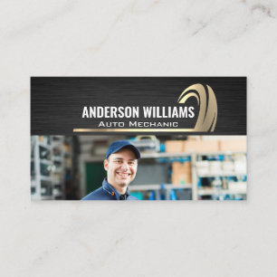 Mechanic Auto Services Business Card