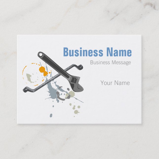 Mechanic Business Card (Front)