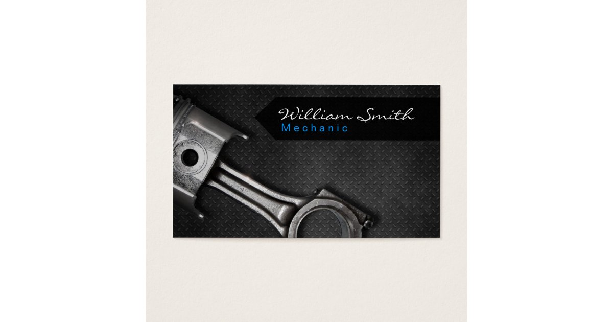 c mechanic business card Zazzle   Mechanic