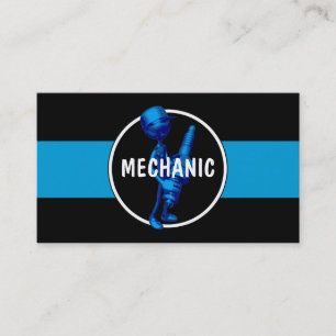 Mechanic Business Cards