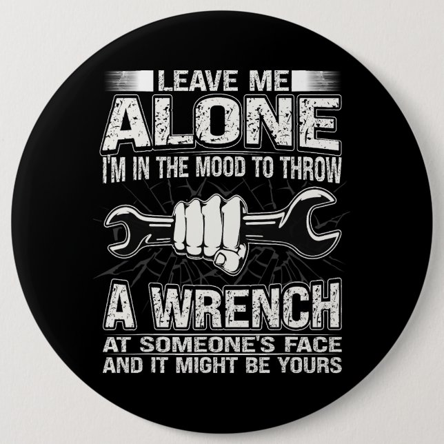 Mechanic Car Guy Car Garage 20 6 Cm Round Badge (Front)