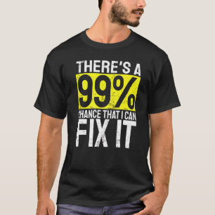 Mechanic Car Guy Mechanics Diy Handyman Garage Rep T-Shirt
