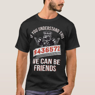 Mechanic Car Mechanic 18436572 V8 Mechanical Engin T-Shirt