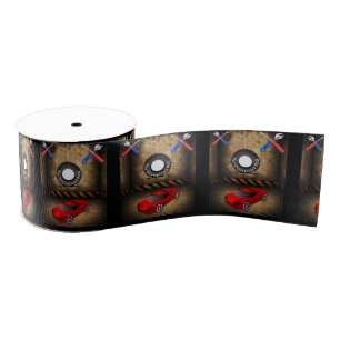 mechanic car ribbon grosgrain ribbon