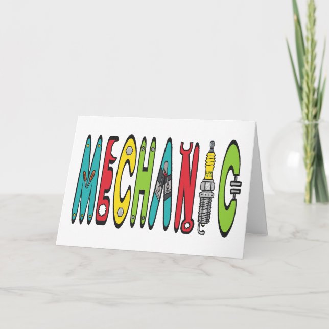 Mechanic Card (Front)