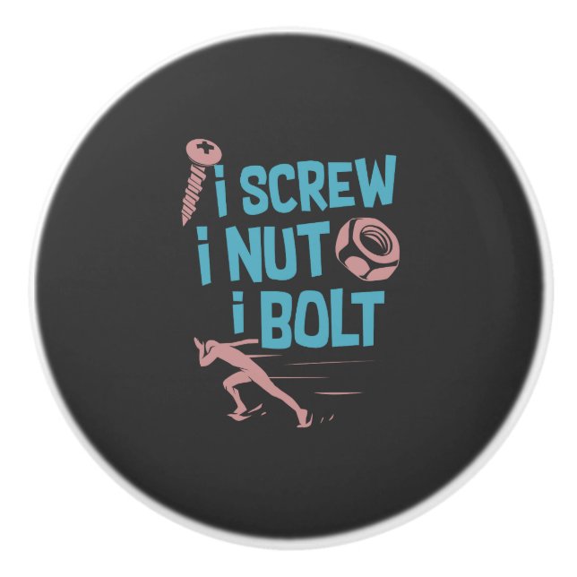 Mechanic Ceramic Knob (Front)
