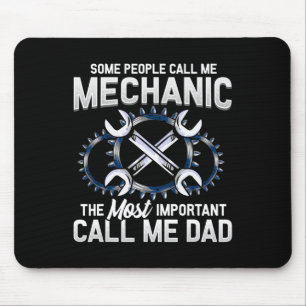 Mechanic Dad Mechanics Fathers Day Dads Birthday G Mouse Pad