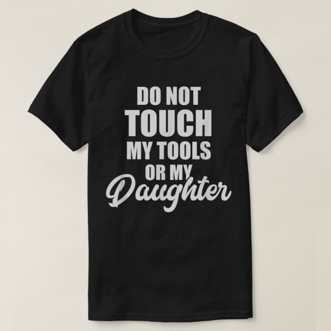 Mechanic Daughter Gift Fathers Day Shirts From Dau (Design Front)
