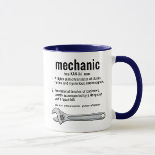 Mechanic Definition Mug