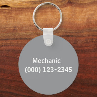 mechanic editable key ring