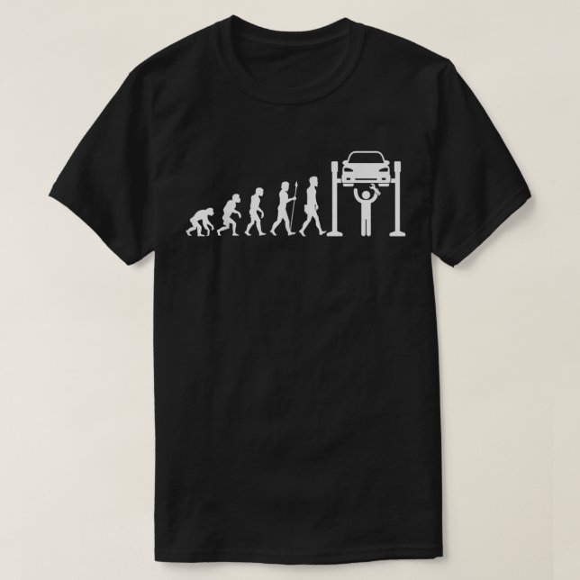 Mechanic Evolution T-Shirt (Design Front)