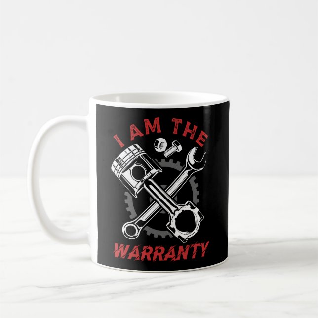 Mechanic Garage Car Car Mechanics Coffee Mug (Left)